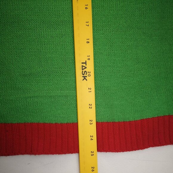 Ardene Ladies Size Small "Gangster Wrapper" Holiday Themed Sweater - Picture 8 of 9